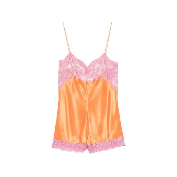 Saint Laurent Orange All In One - Playsuits Women